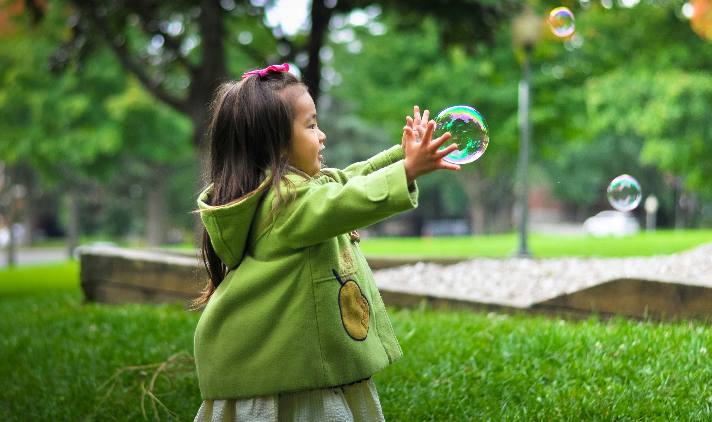 Bubble girl